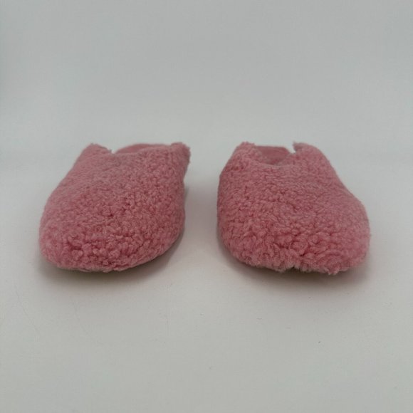 Sleeper Shearling Slide Slippers in Pink sz EU 41 US 10-10.5 Sheepskin NWOT $290 - Picture 7 of 10